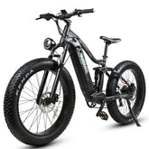 SAMEBIKE RS-A08 Electric Bike - 750W Motor 48V17Ah Battery 65KM Range Hydraulic Disc Brakes - Black